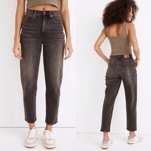 Madewell Balloon Women Jeans High Rise Denim Cotton Barrel Leg Size 31